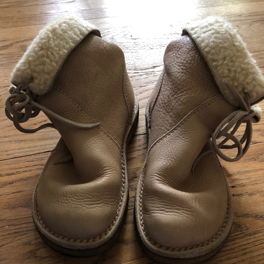 Duckfeet Arhus Cream Boot, size 37